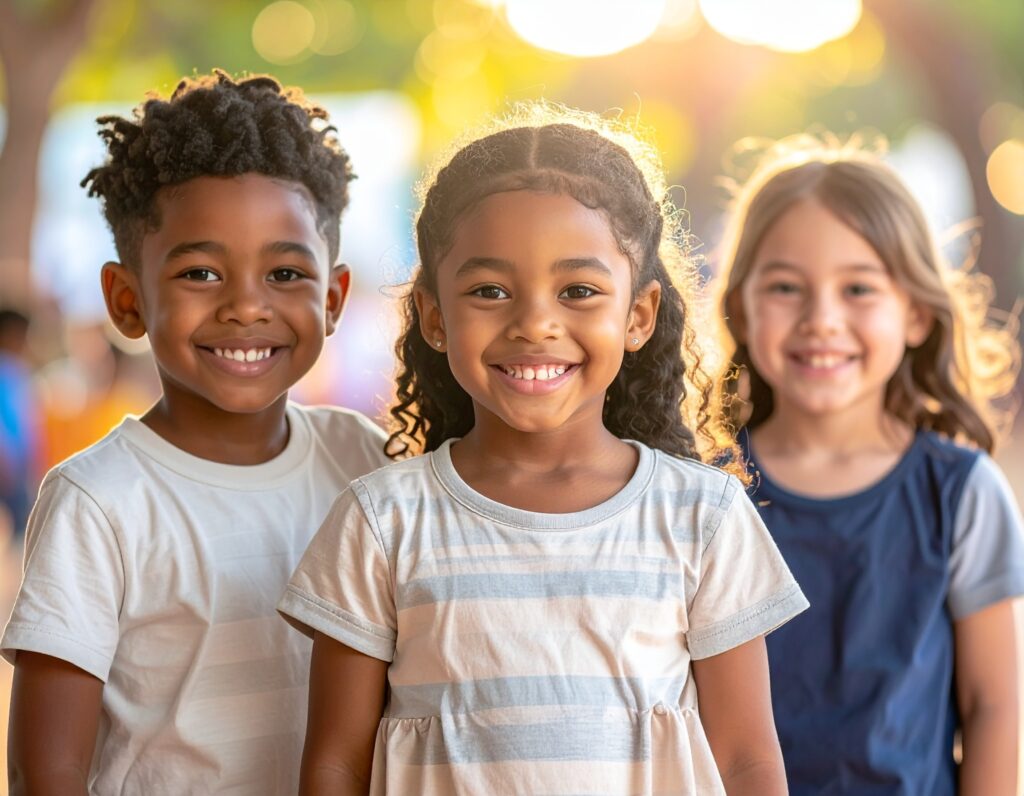 firefly kinder beim spiele